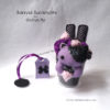 Purple Glitter Kitty - Image 4