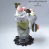 Matcha Leaf White Bear Parfait Cup - Image 3