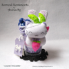 White Cat Taro Ice Cream Fruit Parfait