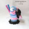 Cotton Candy Black Cat Parfait - Image 4