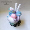 Pastel Macaron Ice Cream Cat - Image 4